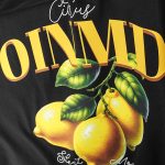 Tricou negru Slim-Fit Bărbaţi - Zesty One - 05