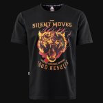 Tricou premium negru Bărbaţi - Wild Ones