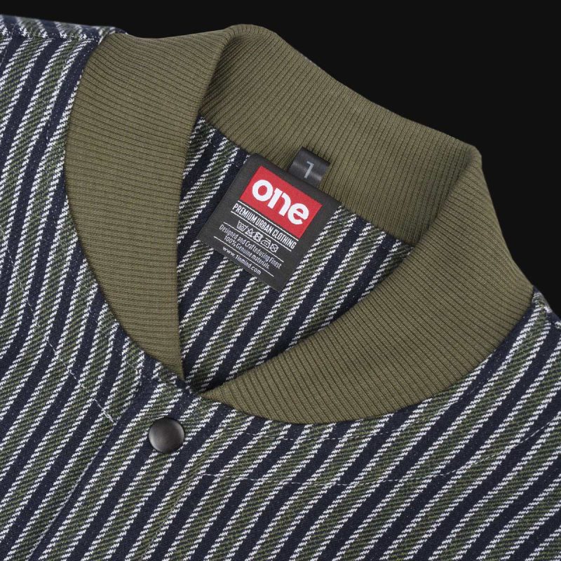 Overshirt pentru bărbați - Olive Grid - 02