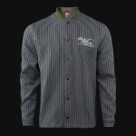 Overshirt pentru bărbați - Olive Grid