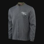 Overshirt pentru bărbați - Olive Grid - 05