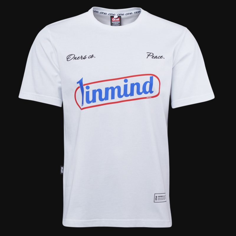 Tricou alb Bărbaţi - 1INMIND CO