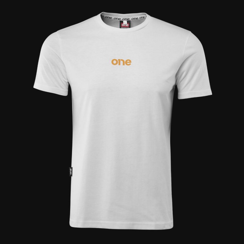 Tricou alb Slim-Fit Bărbaţi - WWV One - 03