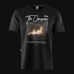 Tricou negru Regular-Fit Bărbaţi - TC One