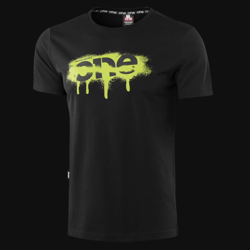 Tricou negru Slim-Fit Bărbaţi - SPR - EL - 02