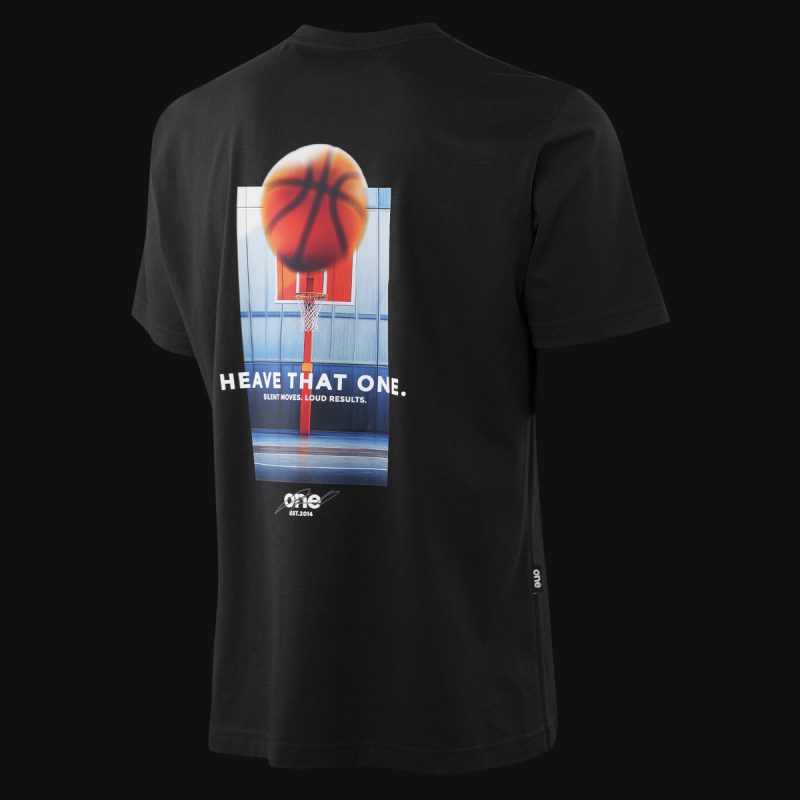Tricou premium negru Bărbaţi - HTO - 06