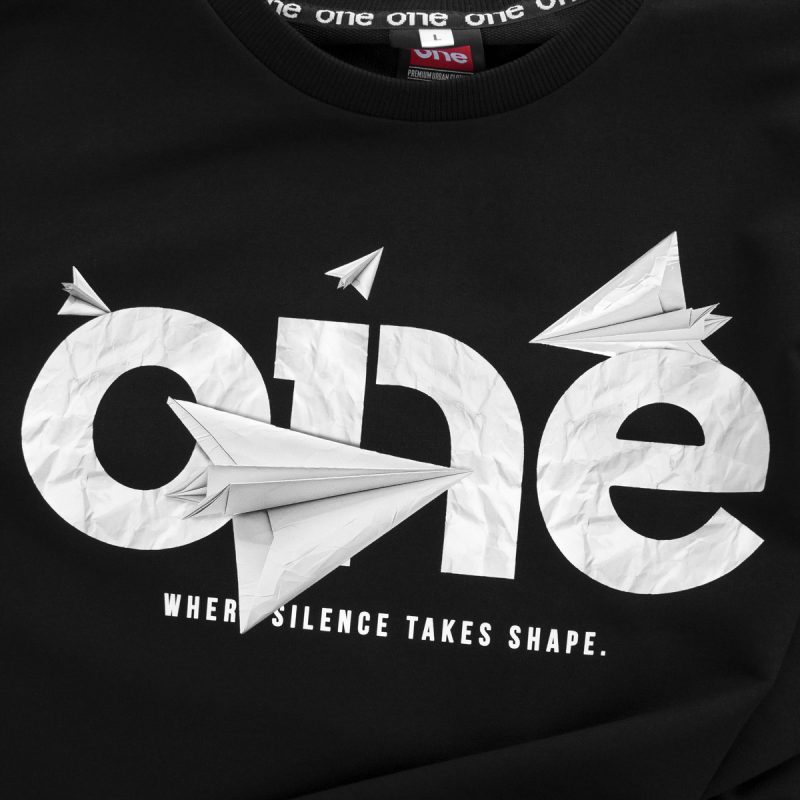 Tricou premium negru Bărbaţi - Paper Flight - 05