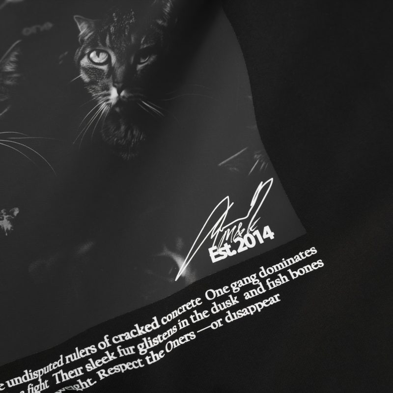 Tricou premium negru Bărbaţi - The Oners - 05