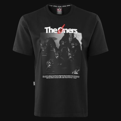 Tricou premium negru Bărbaţi - The Oners