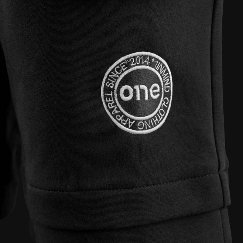 Pantaloni scurți negri bărbaţi - BC One - 02