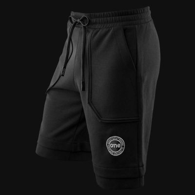 Pantaloni scurți negri bărbaţi - BC One