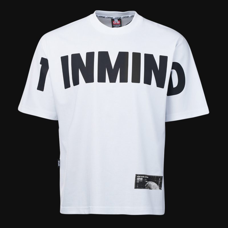 Tricou Hyper Oversized barbati - 1INMIND White