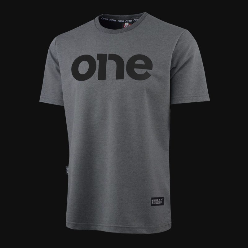 Tricou premium gri Bărbaţi - Classic One - 03