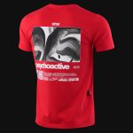 Tricou roșu Slim-Fit Bărbaţi - Psychoactive