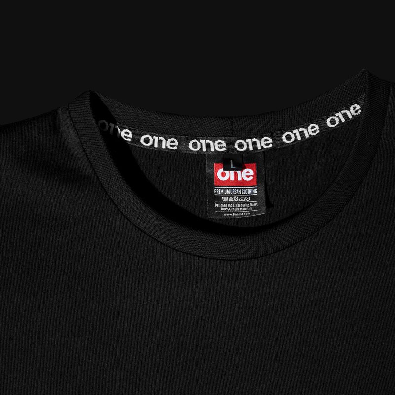Tricou Slim-Fit Bărbaţi - Box One Black - 02