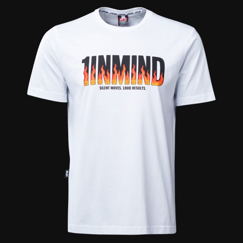 Tricou alb Regular-Fit Bărbaţi - Silent Heat