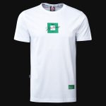 Tricou alb Slim-Fit Bărbaţi - BGO