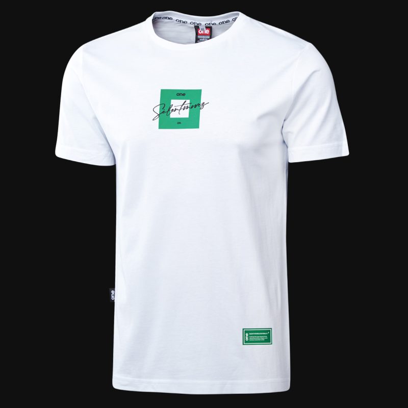 Tricou alb Slim-Fit Bărbaţi - BGO - 03