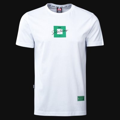 Tricou alb Slim-Fit Bărbaţi - BGO