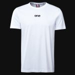 Tricou alb Slim-Fit Bărbaţi - UAO - 03