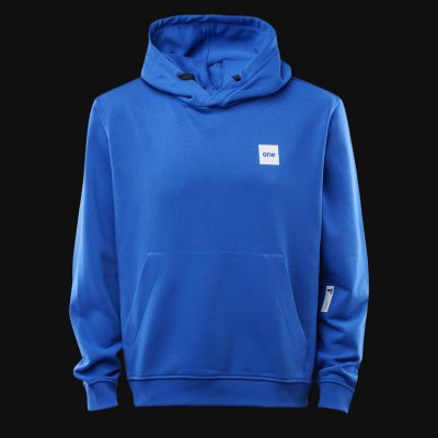 Hanorac albastru cu glugă - Urban Blue