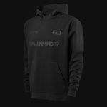 Hanorac cu glugă Premium Fleece - Stealth Black - 03