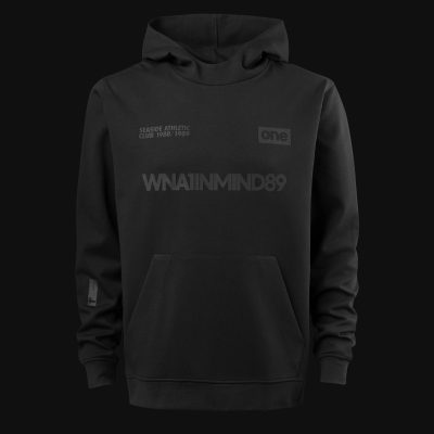 Hanorac cu glugă Premium Fleece - Stealth Black