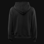 Hanorac damă negru cu glugă regular-fit - Black Classics - 04