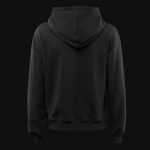 Hanorac damă negru cu glugă regular-fit - Black Core - 05