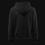 Hanorac damă negru cu glugă regular-fit - Stealth One - 04