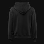 Hanorac damă negru cu glugă regular-fit - Vector One - 04