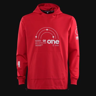 Hanorac sport roșu - Red Pulse