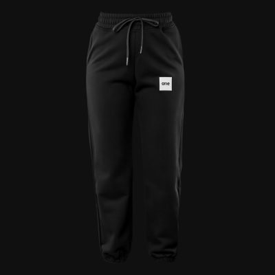 Pantaloni damă regular-fit negri - Black Classics
