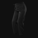 Pantaloni damă regular-fit negri - Stealth One - 05