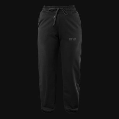 Pantaloni damă regular-fit negri - Stealth One