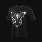 Tricou Negru Femei Silent Wings - 05