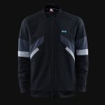 Hanorac sport cu fermoar - Neon Silver