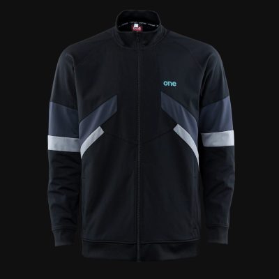 Hanorac sport cu fermoar - Neon Silver