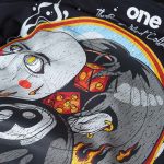 Hanorac damă negru regular-fit - Eight Chaos - 02