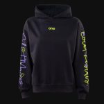 Hanorac damă negru regular-fit - Motion Code