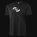 Tricou negru Regular-Fit Bărbaţi - Echo - 05