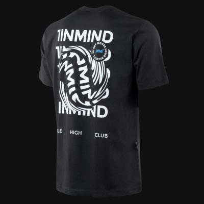 Tricou negru Regular-Fit Bărbaţi - Echo