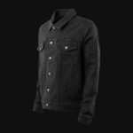 Geacă din denim neagră - Urban One - 02