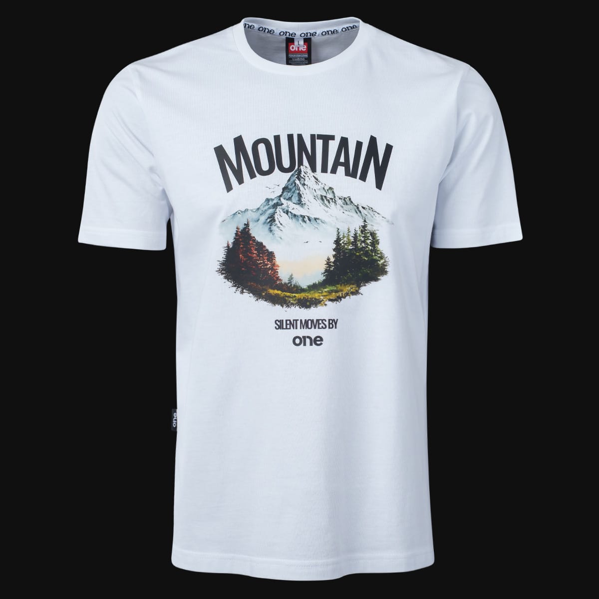 Tricou alb Regular-Fit Bărbaţi - Adventure One Tricou alb Regular-Fit Bărbaţi - Adventure One