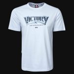 Tricou alb Regular-Fit Bărbaţi - Victory - 03