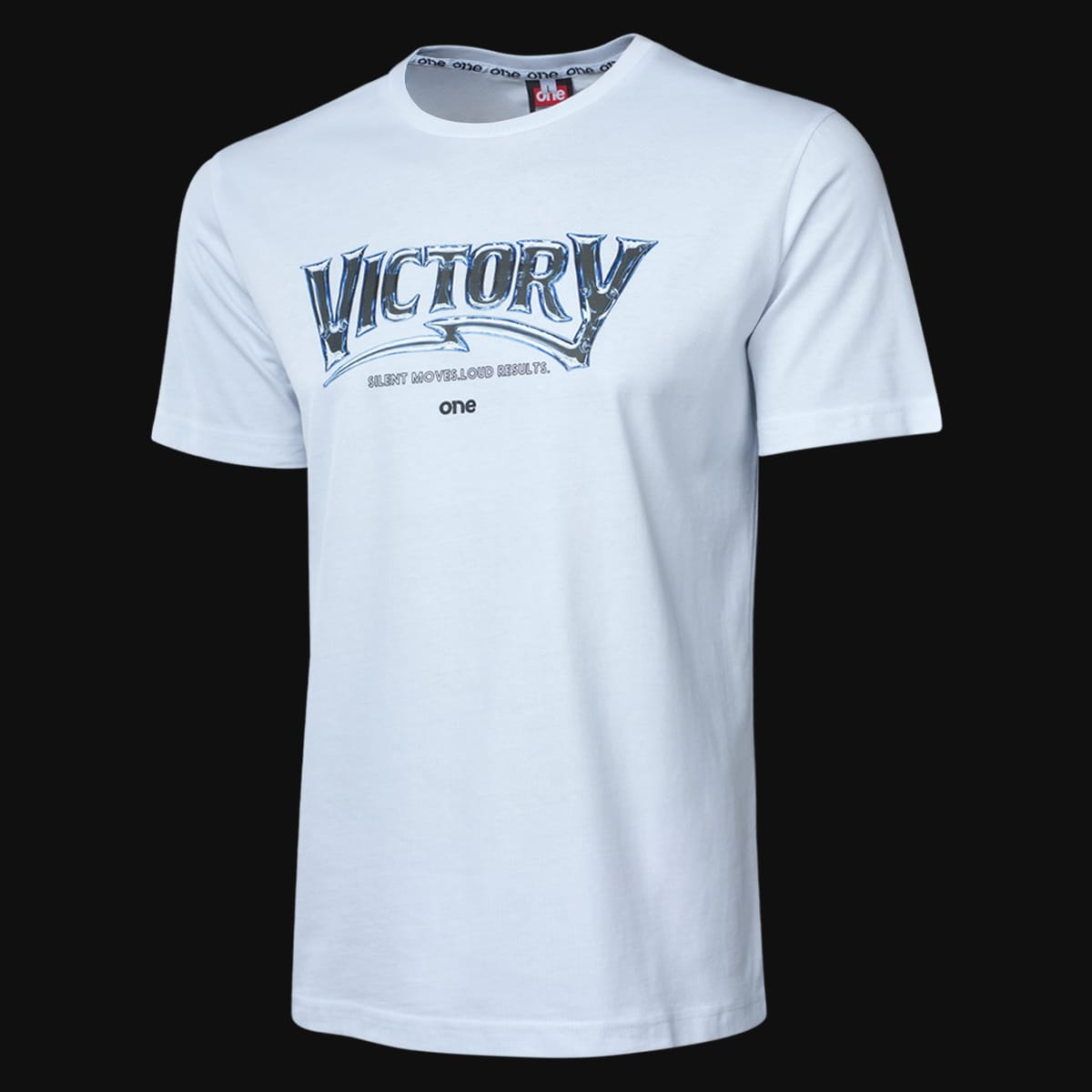 Tricou alb Regular-Fit Bărbaţi - Victory Tricou alb Regular-Fit Bărbaţi - Victory