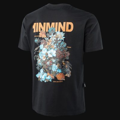 Tricou negru Regular-Fit Bărbaţi - Bloom State