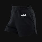 Pantaloni scurți din bumbac femei - Curved-fit - Classics - 02