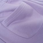 Pantaloni scurți din bumbac femei - Curved-fit - Milky - 06