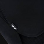 Pantaloni scurți din bumbac femei - Curved-fit - Stealth Black - 05